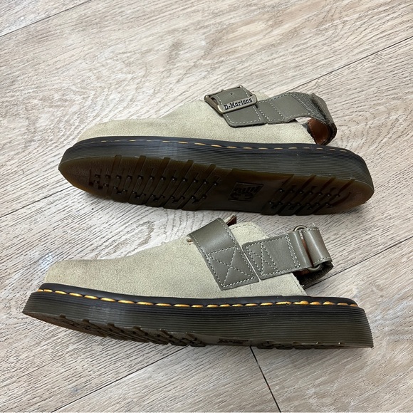 Dr Martens Jorge ii olive green Size 7 Slingback Mules - Picture 8 of 10